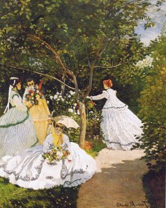 Femmes au jardin